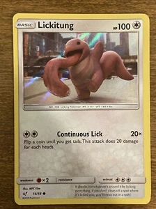 Lickitung 16/18 Detective Pikachu - Holo Promo Pokemon TCG Card - Picture 1 of 2