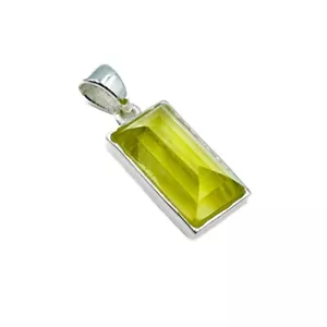 Ciondolo quarzo limone argento sterling quarzo (83964) - Foto 1 di 2