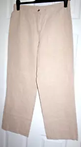 Laura Ashley Damen Hose weites Bein braun Leinen & Baumwolle Größe 16 - Bild 1 von 14