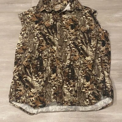C.E. Schmidt Workwear Camo Sleeveless Shirt - Image 1 of 4
