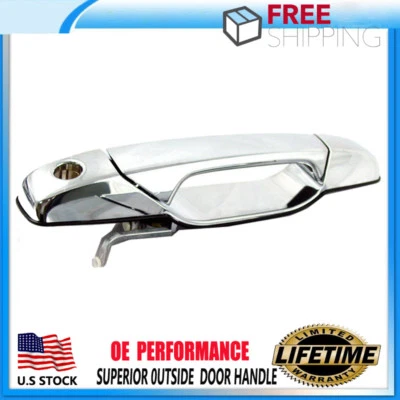 Exterior Door Handle For 2007-2013 Chevrolet Silverado 1500 Tahoe Front LH Left - Image 1 of 4