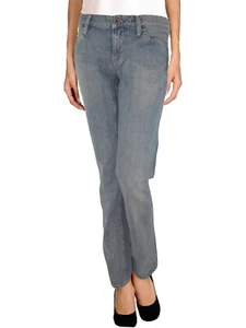 Ralph Lauren Jeans Donna 44 W30 Large Denim Gamba Dritta Schoover Indigo Madison - Picture 1 of 11