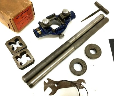 Ferramenta vintage! Matrizes de estoque e cachimbo Craftsman R-5524 >> EXCELENTE ESTADO - Imagem 1 de 4