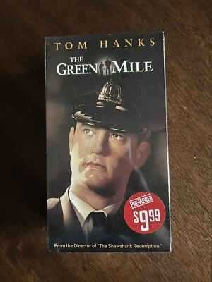 The Green Mile Double VHS Set 1999 Sealed (Rare Blockbuster Sticker) - Image 1 of 3