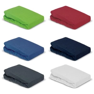 Clamping cover for camping bed, camping mattress, RV bed