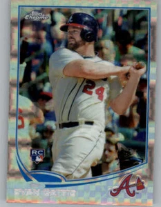 2013 Topps Chrome X-Fractors #148 Evan Gattis (ref 154862) - Picture 1 of 2
