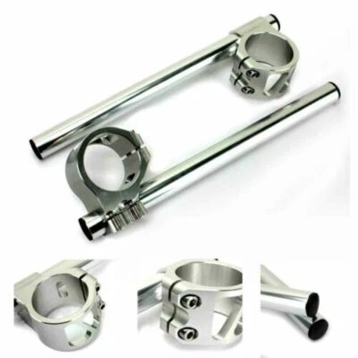 Manillar con clip para Kawasaki Ninja ZX6R ZX9R 1998-03 para Suzuki SV1000 03-07 Foto 1 de 4