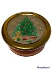 Japanese Christmas trinket box made in Japan Vintage 24k Gold Trim Art Of Chokin