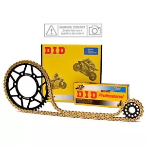 KIT TRASMISSIONE DID CATENA CORONA PIGNONE APRILIA Shiver 750 2008 2009 2010 - Imagen 1 de 1