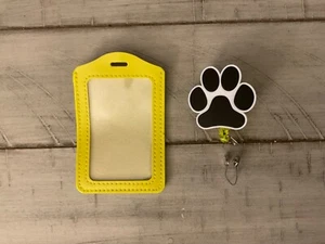 Puppy Paw badge reels retractable /id holders - Picture 1 of 18