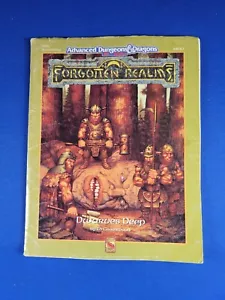 Módulo de Aventura AD&D Enanos Profundos con Mapa - Reinos Olvidados - Imagen 1 de 3