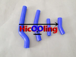 Blue hose WR450 2003-2009 For YAMAHA radiator silicone 03 04 05 06 07 08 09 - Bild 1 von 6
