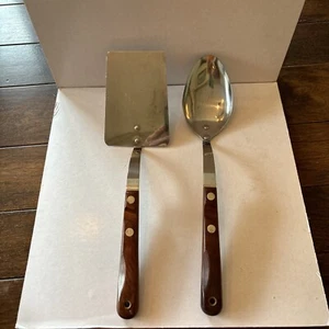 Vintage Zylco Utensil Set With Spatula And Spoon - Picture 1 of 4