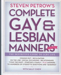 STEVEN PETROW'S  COMPLETE GAY & LESBIAN MANNERS * 415 PAGES * NEW* 16 jan 2020 - Bild 1 von 2