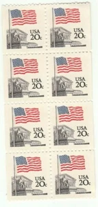 US Stamps, Scott #1894 20c 198 of 8 US Flag & Supreme Court XF M/NH - Picture 1 of 1