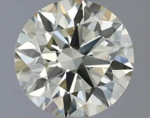 IGI Certified S-T/ VVS2 Grade Natural Earth Mined Diamond Round 4.4 mm 0.33 Ct - Picture 1 of 9