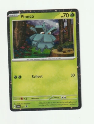 Pineco 061 Sv: Scarlet & Violet Promo Cards Holo - NM - Image 1 of 2