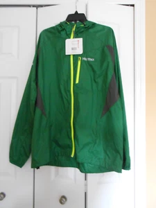 NWT~MARMOT~ATHLETIC HOOD ZIP-UP LIGHTWEIGHT FULL ZIP WINDBREAKER JACKET Size XL - Picture 1 of 13