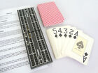 Cribbage Set - Acrylic Board with Metal Pegs, Large Face Cards & Rules [CR-35]