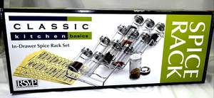 NEU Küche Basics Gewürzregal-Set in der Schublade RSVP Classic Aufbewahrung Organizer Neu im Karton - Bild 1 von 11
