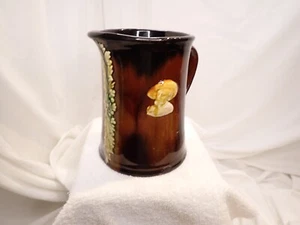 Peters And Reed Pottery Standard Glaze Bust Decorated 6'' Pitcher Great cond - Picture 1 of 5