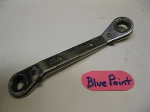 Blue Point tools 3/8" X 7/16" Standard 25° Offset Ratcheting Box Wrench RYA1214 - Picture 1 of 9