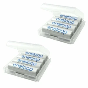 kit 8 Stilo NiMH Ricaricabili PANASONIC Eneloop AA Size 2000 mAH BK-3MCCE +BOX - Imagen 1 de 5