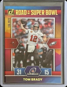 Tom Brady - 2022 Donruss Football - Road to the Super Bowl #WC-TB - Bild 1 von 1