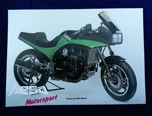 Kawasaki GPZ 900 R Prospekt 2 Seiten - Bild 1 von 2