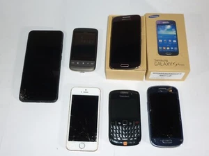 Job Lot 6 Mobile Phones Untested Samsung Redmi etc. - Picture 1 of 10