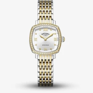 Orologio donna rotante quadrante argento bicolore acciaio inox LB05811/70 PREZZO AL PUBBLICO £209. - Foto 1 di 10