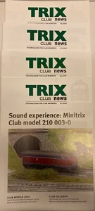 Trix Club News Magazines x 4 - # 1 / 2019 , # 2 / 2019 , # 3 / 2019, # 4 / 2019 - Picture 1 of 5
