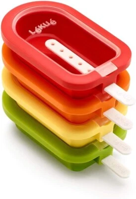 Stampo di Gelato Classico 4 Pezzi Multicolore - Immagine 1 di 4