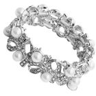 Exquisites Armband Perlenarmband Elastische Armbänder Uhrenarmbänder Mode Braut