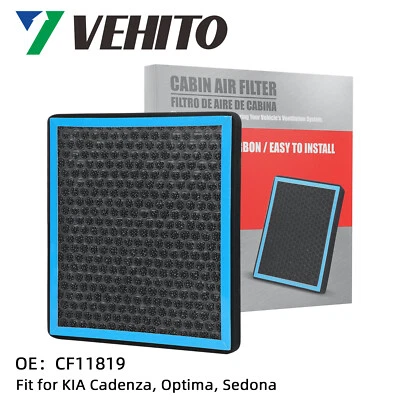 Filtro de aire de cabina VEHITO HEPA para KIA Cadenza, Optima, Sedona CF11819 Foto 1 de 4