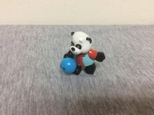 Vintage Ganz Webkinz Plastic Panda w/Bowling Ball Toy Figure - Picture 1 of 4