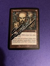 MTG Magic Tsabo’s Web Signed Artist Proof Sketch x1 Invasion Carl Critchlow