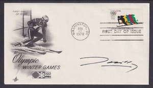 Jean-Claude Killy, French Olympic Gold Medal Skier, autograph on Olympics FDC - Picture 1 of 1