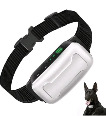Collar de entrenamiento de choque para perros sin ladridos control remoto/batería impermeable recargable Foto 1 de 4