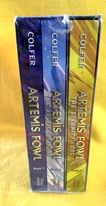 Artemis Fowl 3 Book Paperback Boxed Set W/Bonus Graphic Sampler - New & Sealed!! - Picture 1 of 11