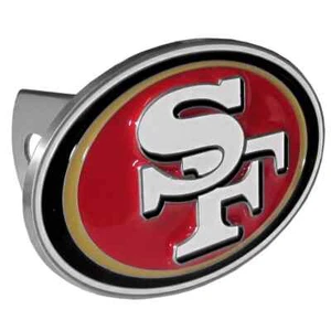 San Francisco 49ers Logo hitch cover Trailer Hitch Receiver Cover - Picture 1 of 2