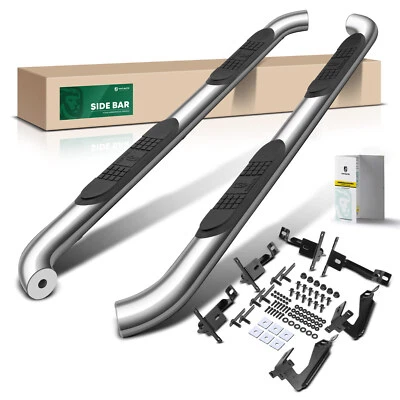 estribo de barras laterales cromadas S/S para Jeep Grand Cherokee 2011-2021 SUV 3" Foto 1 de 4