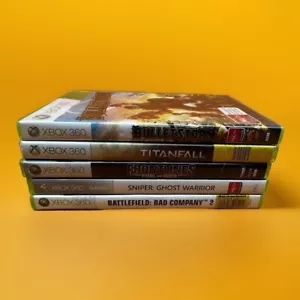 XBox 360 War 5 Pack - Bulletstorm Titanfall Frontlines Sniper Battlefield 2 - Picture 1 of 11