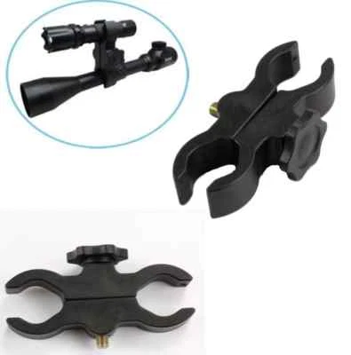 Taschenlampe Universalhalterung Halter Lauf Klemme Zielfernrohr Fahrrad Stabil