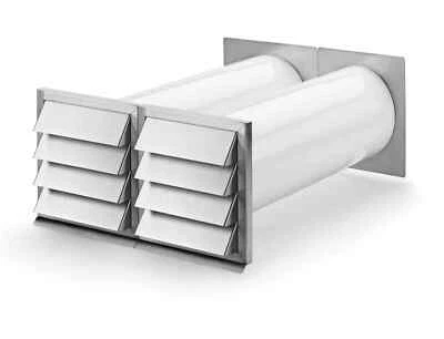 NABER E-Klima A Z 150 Ab- und Zuluft Mauerkasten - Bild 1 von 2