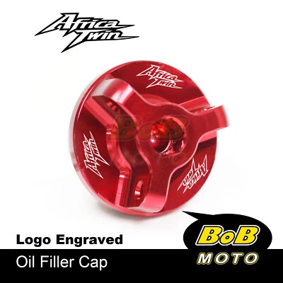Tapa de llenado de aceite CNC Billet para Honda Africa Twin CRF1000L/DCT 2016-2019 Foto 1 de 4