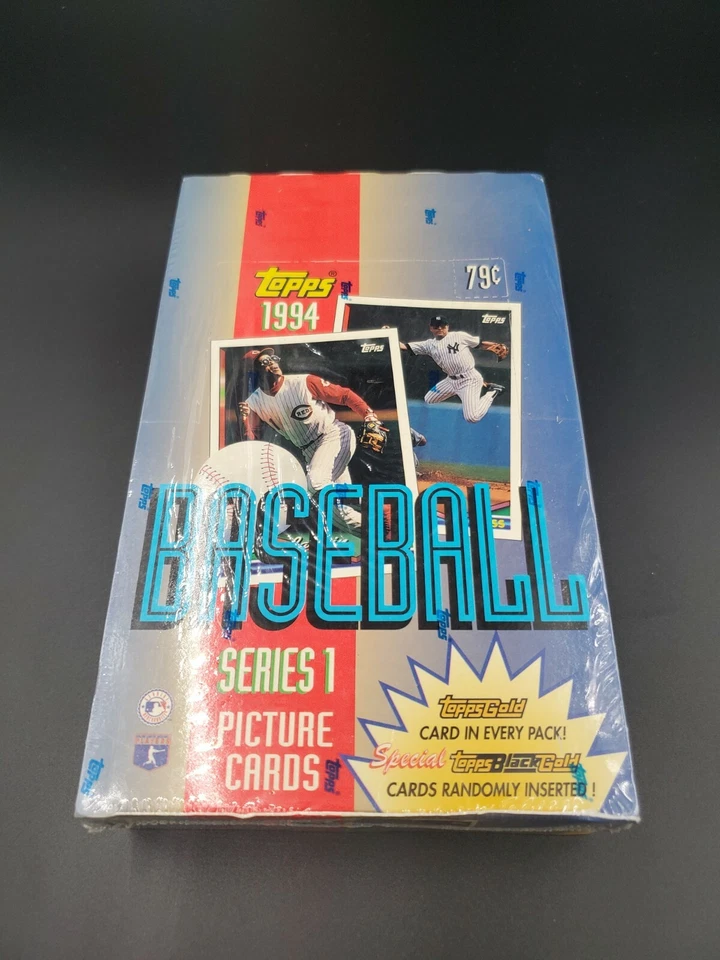 1994 Topps MLB Baseball Series 1 Factory Box - 36 Packs 36 gold cards