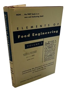 Elemente der Lebensmitteltechnik Band 3 von Milton Parker 1. Auflage 1954 Unit Operations - Bild 1 von 12