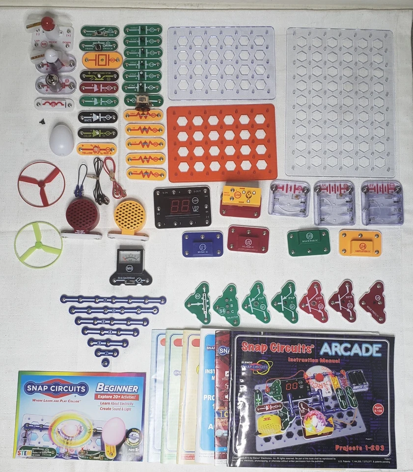 Elenco Snap Circuits Parts You Choose !Add Items to Cart for Shipping Discounts! - Image 1 of 1