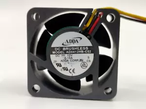 ADDA 40*40*20MM 4CM DC12V 0.15A AD0412HB-C52 3Pin Cooling Fan - Picture 1 of 3